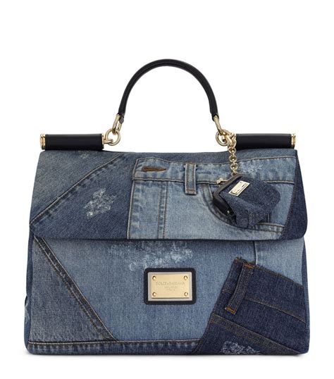 dolce & gabbana denim bag|what is dolce and gabbana.